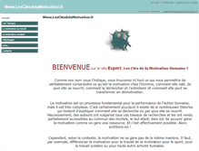 Tablet Screenshot of lesclesdelamotivation.fr